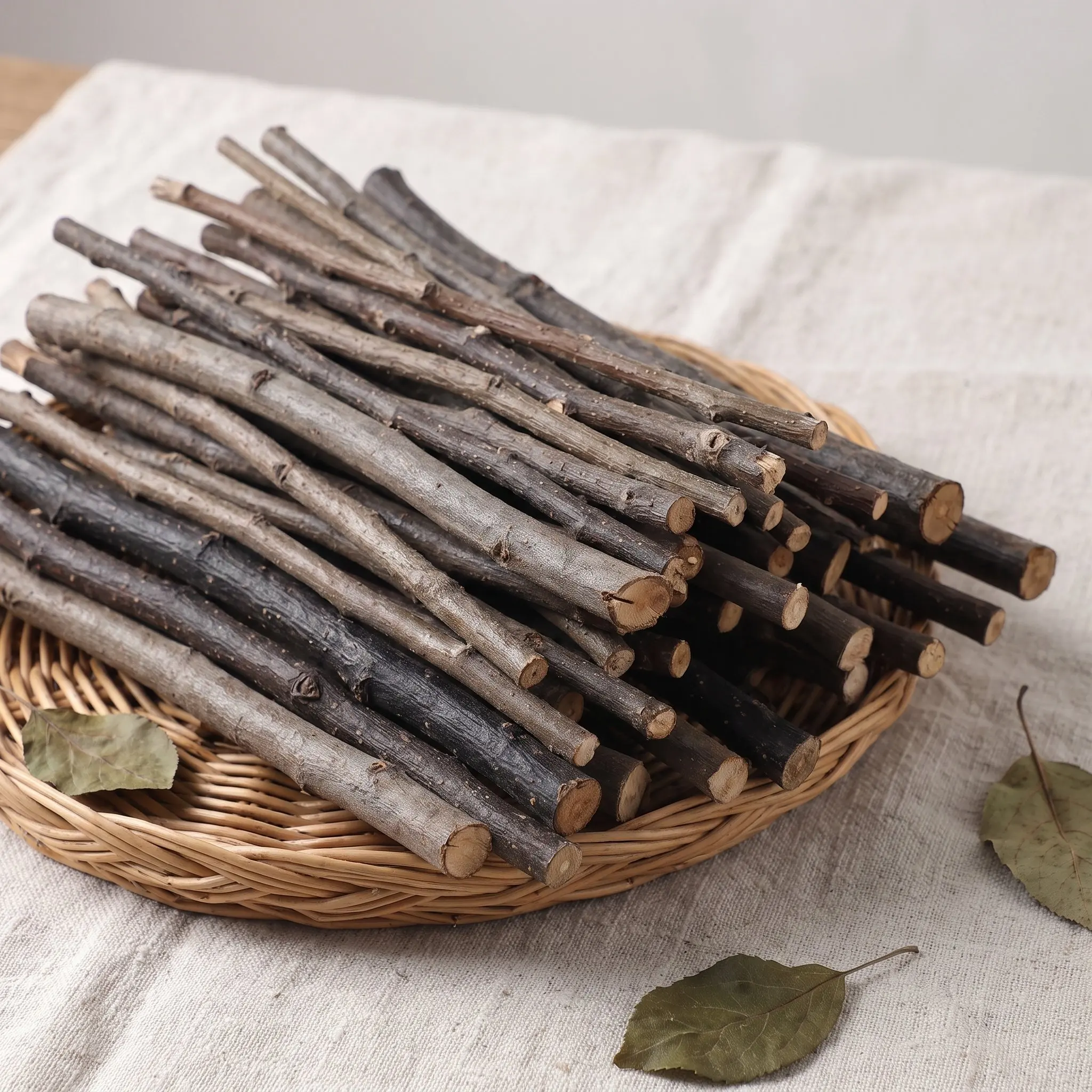 Applewood Smoking Sticks 1kg Natural Fruit Wood Branches Chips for Barbecue Grill Smoker Smoked Duck Sausage BBQ Twigs