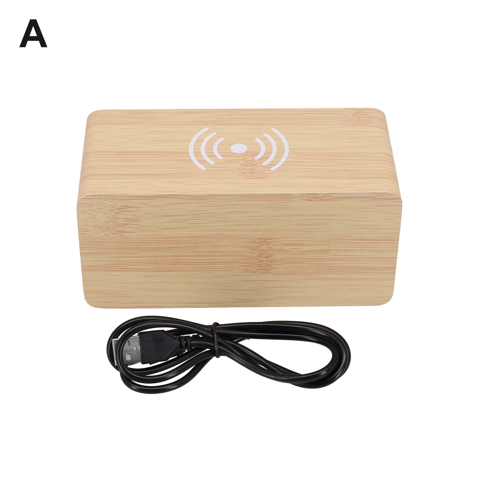 

Wooden Digital Alarm Clock LED Alarm Clock With Temperature Desk Clocks For Office Bedside Clock For Home Decor