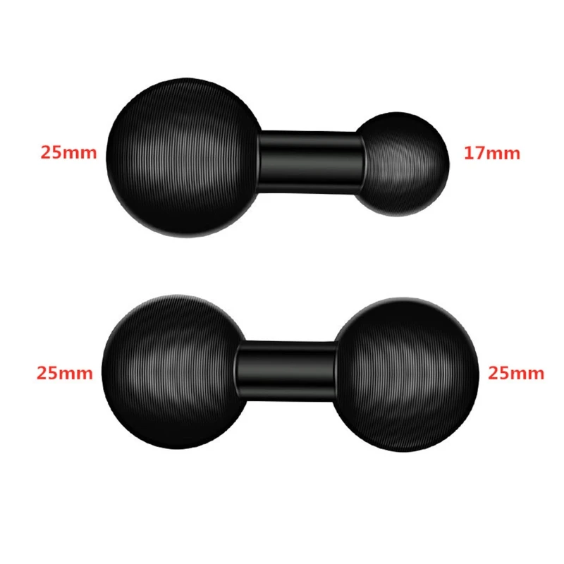 

25mm / 1in to 25mm/1in; 25mm / 1in to 17mm / 0.67 in Motorcycle Composite Adapters Mounting Solution AluminumAlloy