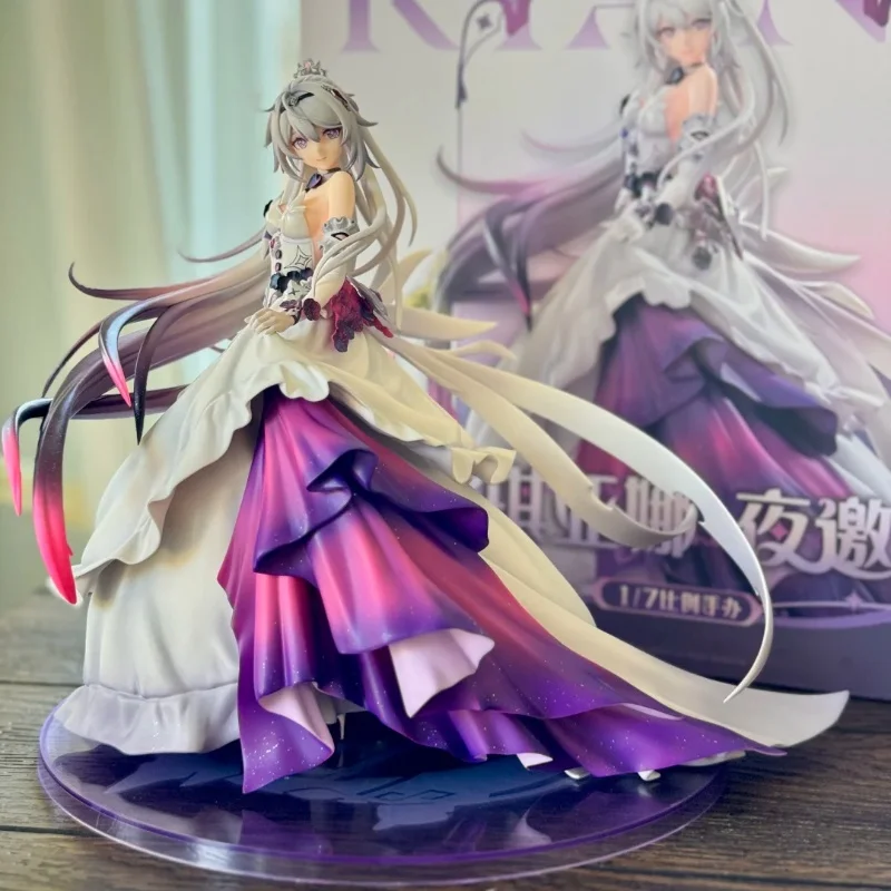 Figuras de acción originales Honkai Impact 3 Kiana ·Yeyao 1/7 Ver, muñeca coleccionable en miniatura, juguete de moda, regalos de decoración de dibujos animados