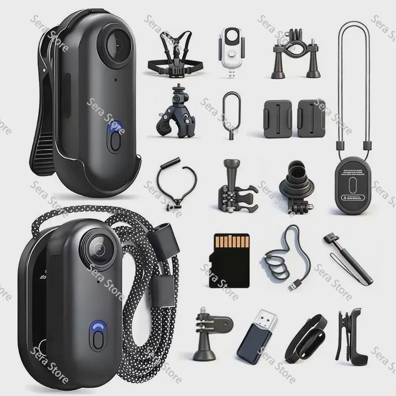 Control Portable Vlog  Underwater 30M Small Thumb Action  1080P WiFi Pocket Mini Body