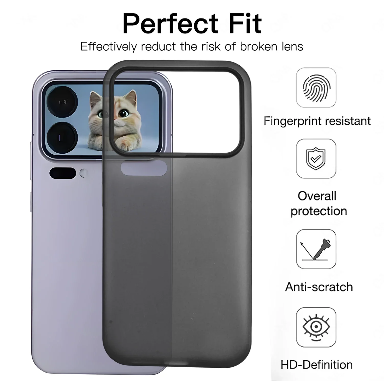 حافظة لهاتف Xiaomi 17 Pro Max من مادة البولي يوريثان الحراري غير اللامعة باللون الأسود من السيليكون الناعم لهاتف Xiaomi17 17promax غطاء حماية رفيع للغاية