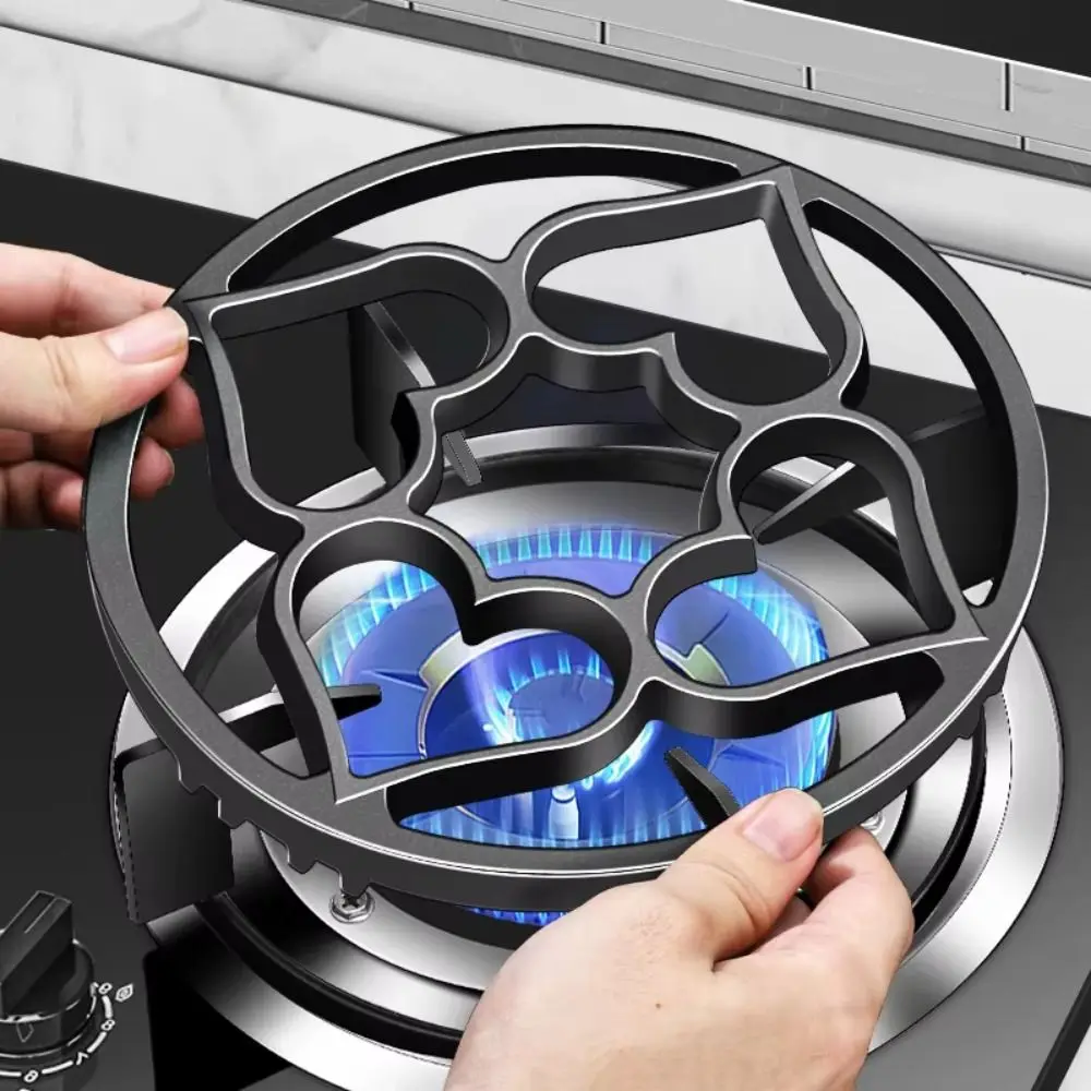 

Стабильная универсальная подставка для газовой плиты, противоскользящий чугунный кронштейн для газовой плиты, съемная стойка, антикоррозийная газовая плита, кольцевая плита