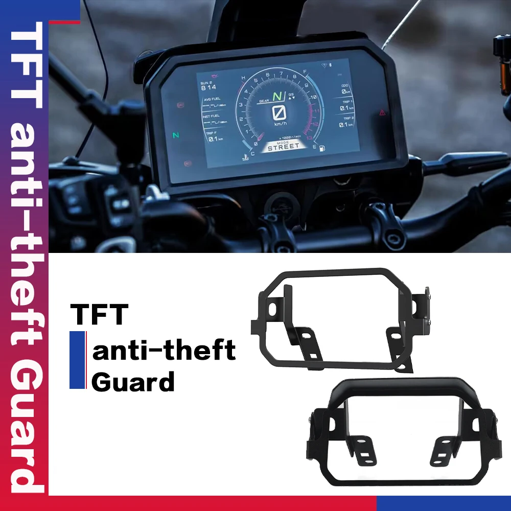 

New Motorcycle Aluminium Tool Accessories TFT anti-theft Guard with sun visor For BMW F900XR F900 XR F 900XR 2020 2021-2023 2024