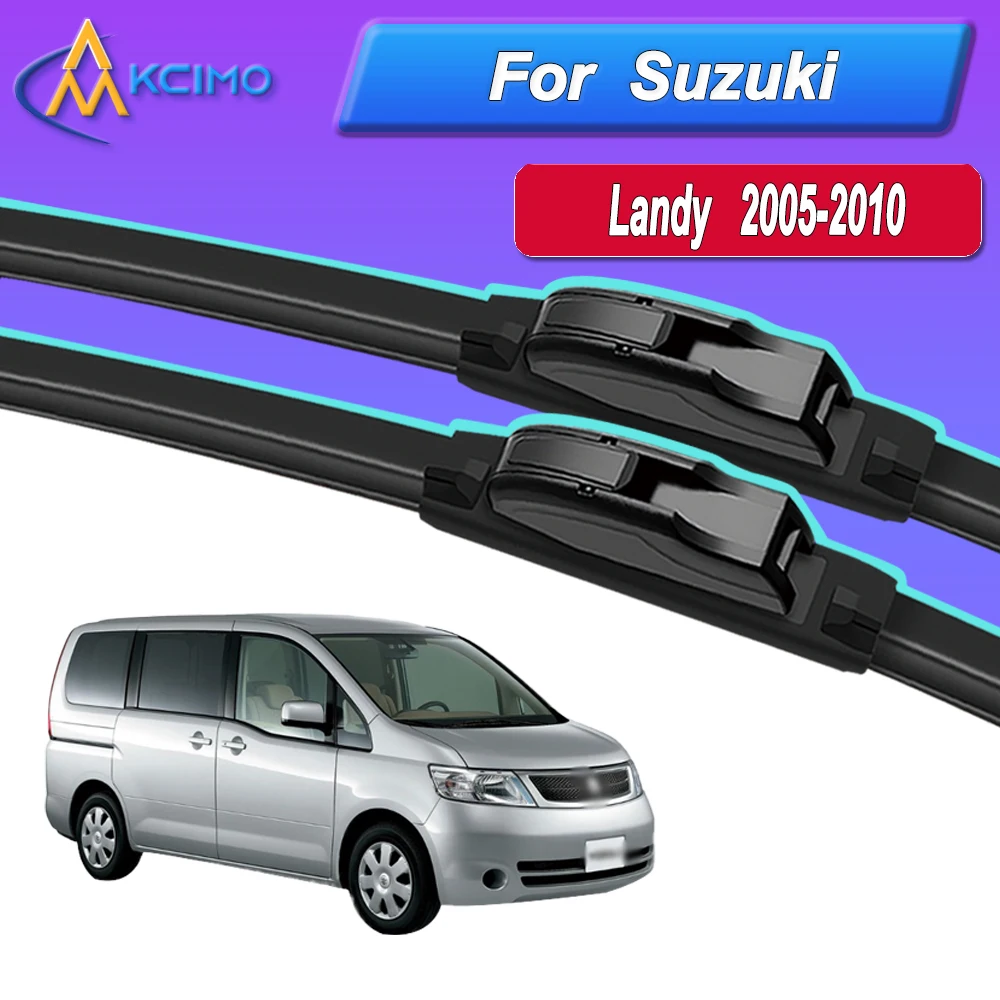 

Силиконовые щетки стеклоочистителя автомобиля для Suzuki Landy 2005-2010 — всепогодные бесшумные щетки стеклоочистителя, быстроразъемный зажим