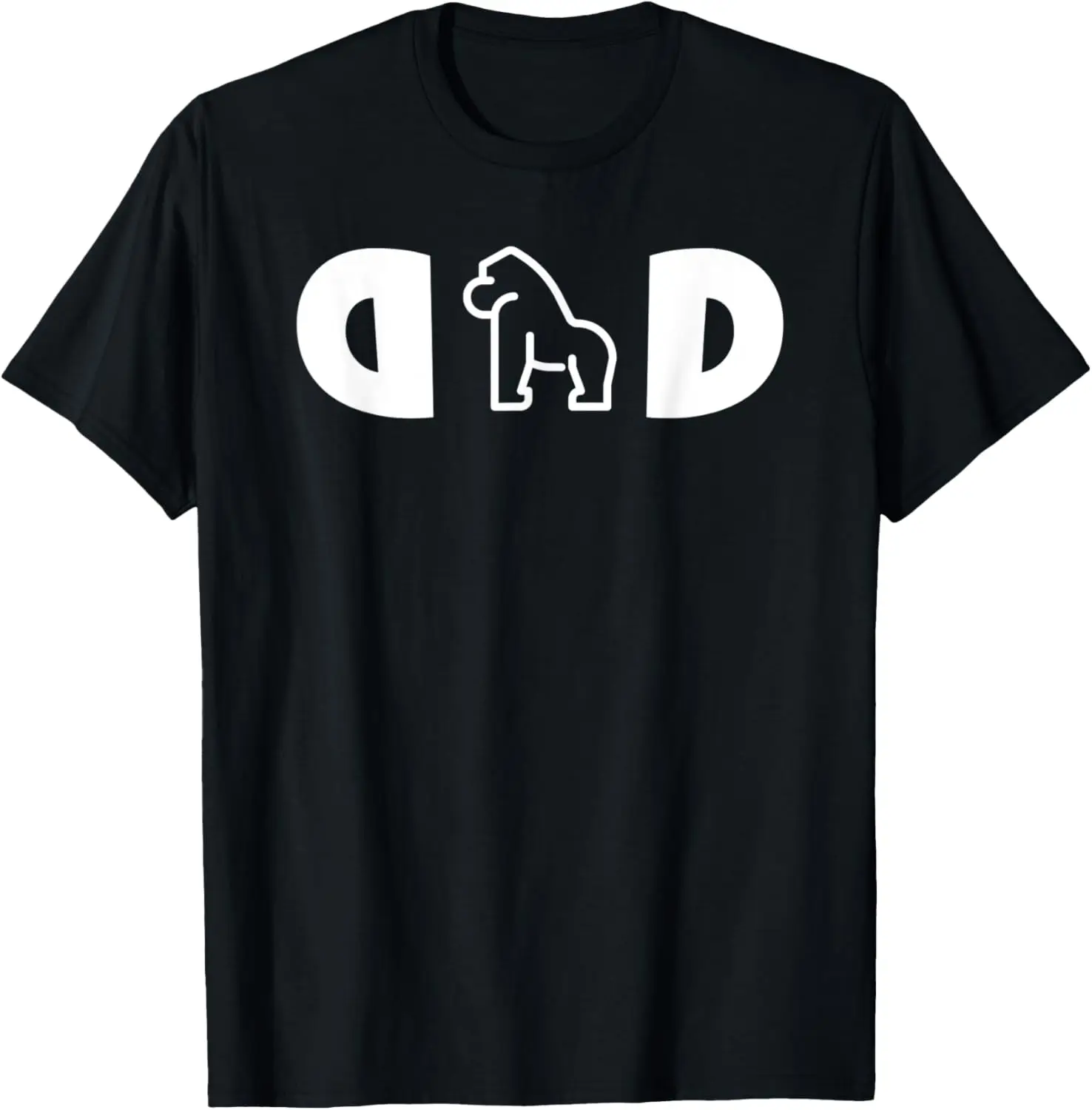 

Mens Funny Gorilla Dad T-Shirt For Fathers Day Gift Husband Shirt T-Shirt