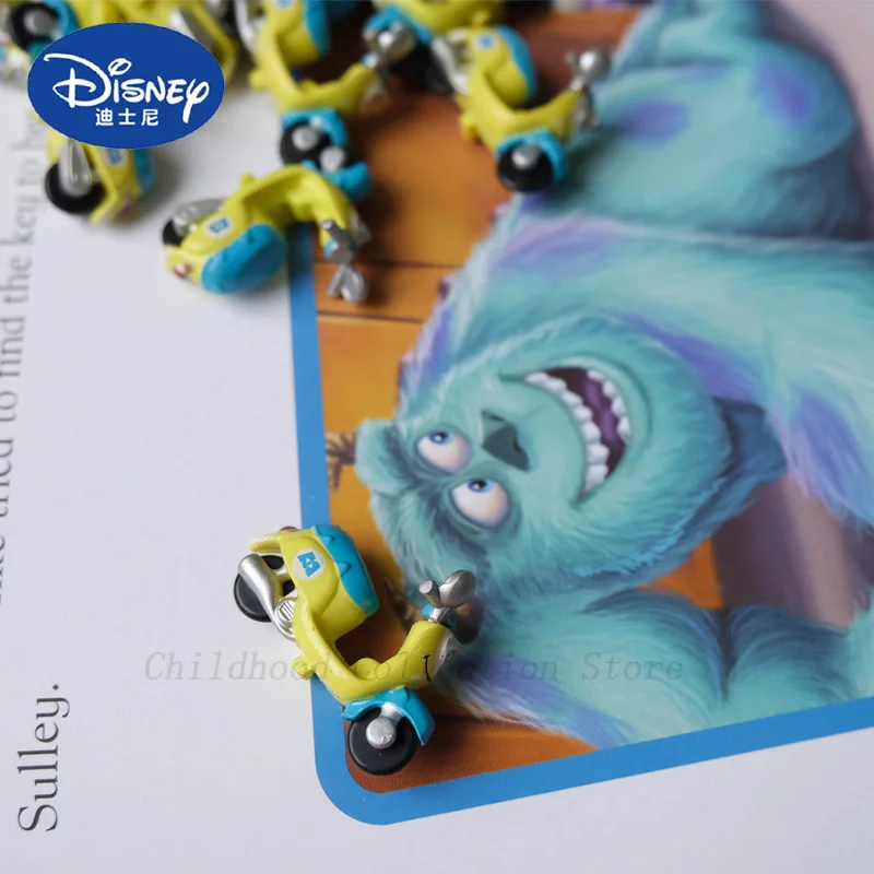 Disney Pixar Monsters, Inc. Michael Wazowski, Figurines d'action, Jouets mignons, Mike Moto, Ornements de bureau, Cadeaux pour enfants, Kawaii