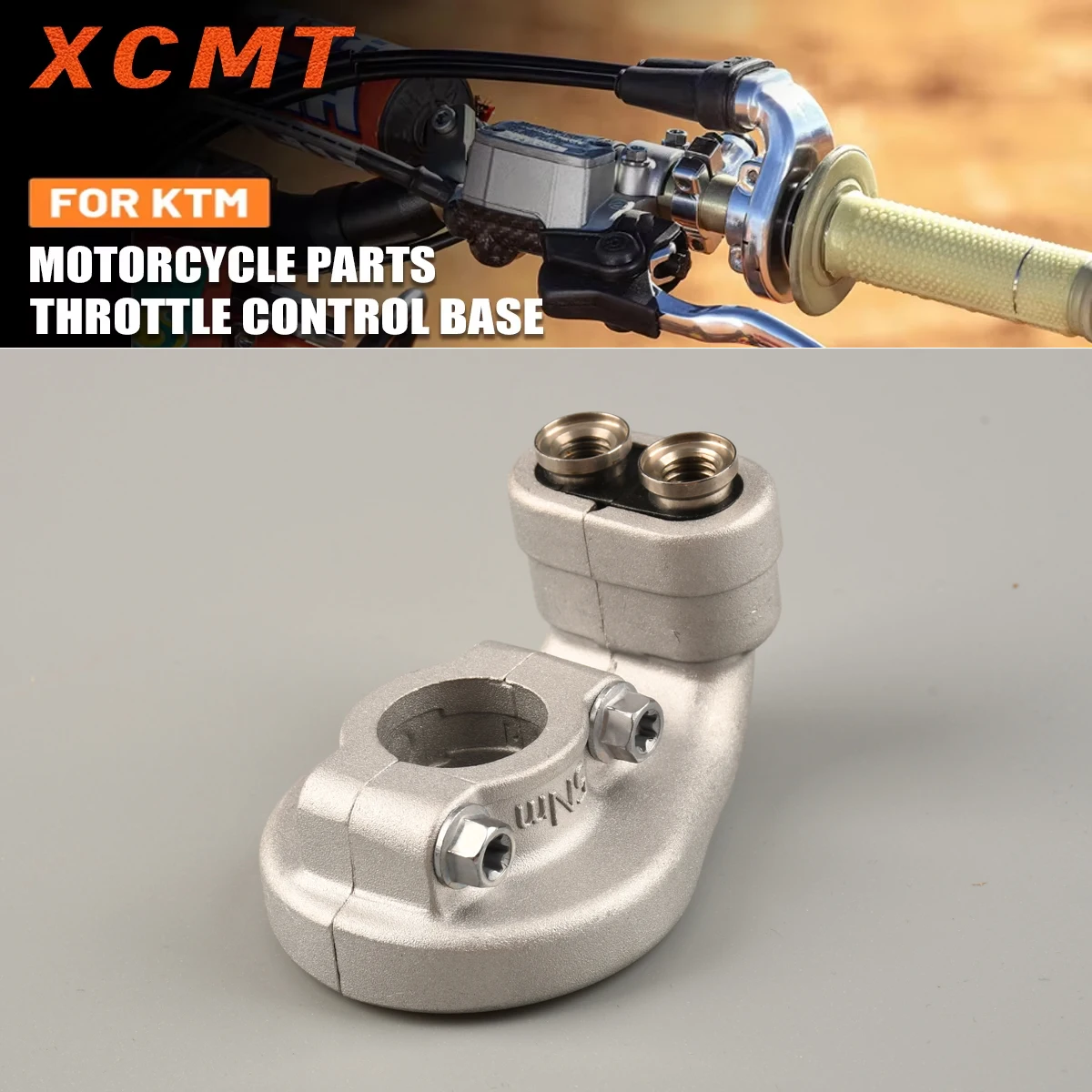 

Off Road Motorcycle Accessories For KTM EXCF SXF XCF 250 350 450 2016 2017 2018-2020 CNC Dual Line Throttle Control Housing Base