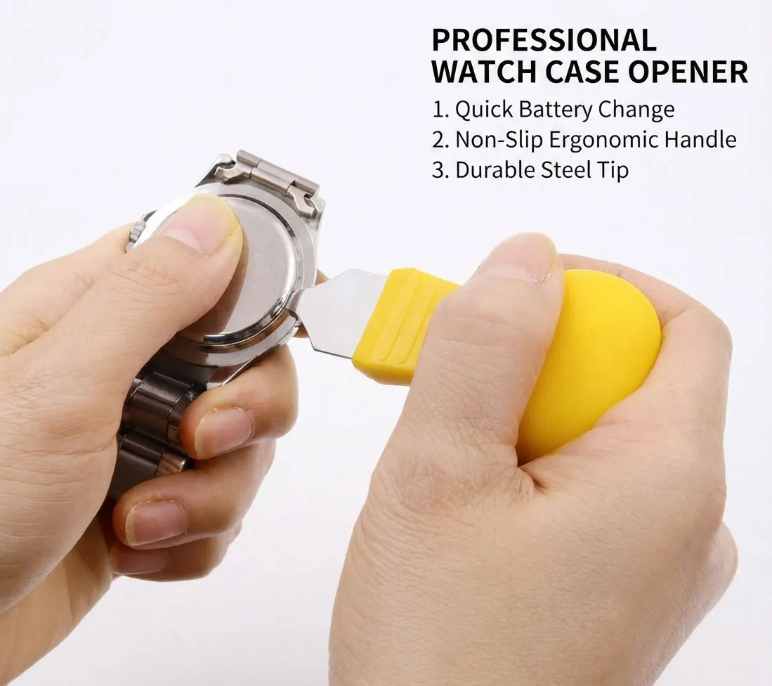 Watch Case Opener Prying Knife Back Cover Remover For Watchmaker Maintenance Accessory DIY Manual Disassemble Portable Set