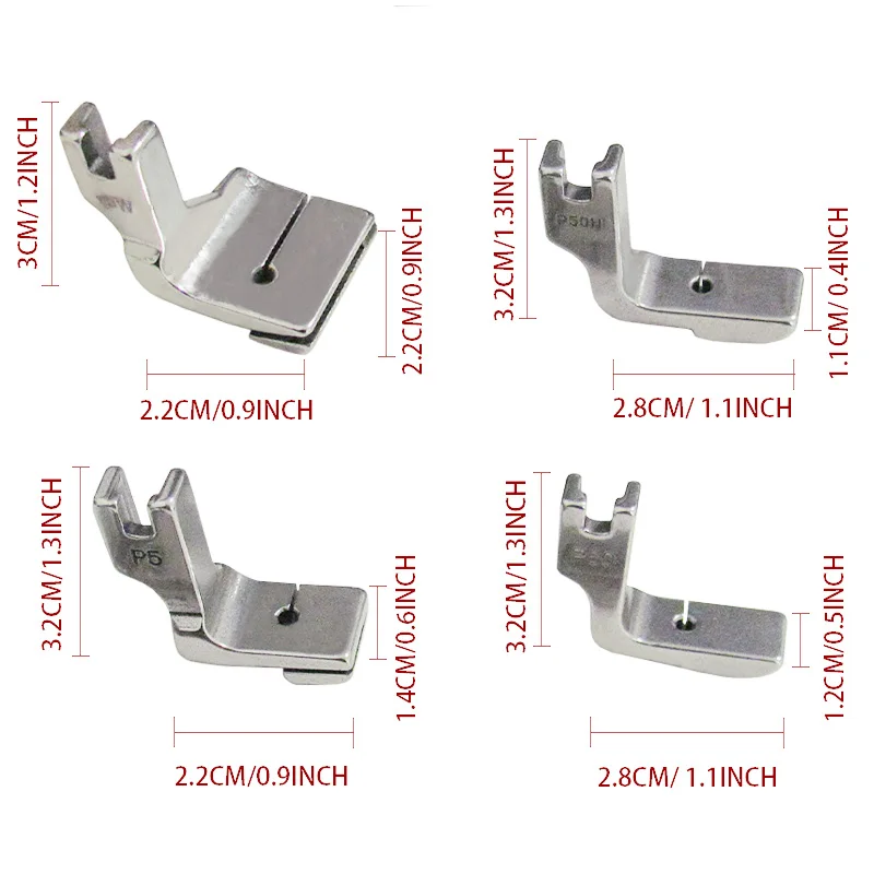 P5 P5W P50 P50H Gathering Presser Foot (Pleating/Shirring) For Industrial Lockstitch Sewing Machine Accessories JUKI BROTHER