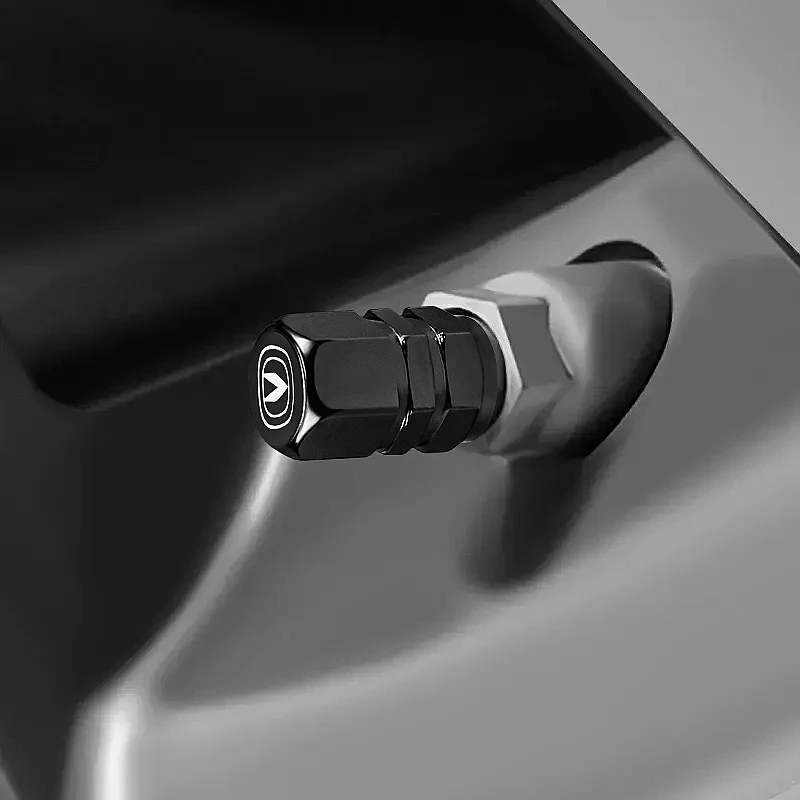 Fit Changan CS75 Plus UNI‑V UNI‑K Deepal G318 4Pcs Tire Valve Stem Caps Wear‑Resistant Vehicle Exterior Accessories 2