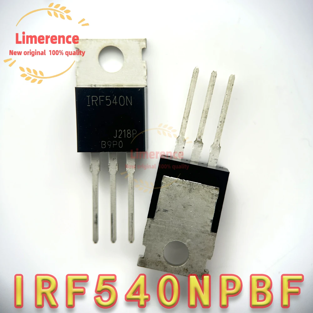 10PCS IRF510N IRF520N IRF530N IRF540N IRF640N IRL520N IRL530N IRL540NPBF TO220 TO-220 Transistor