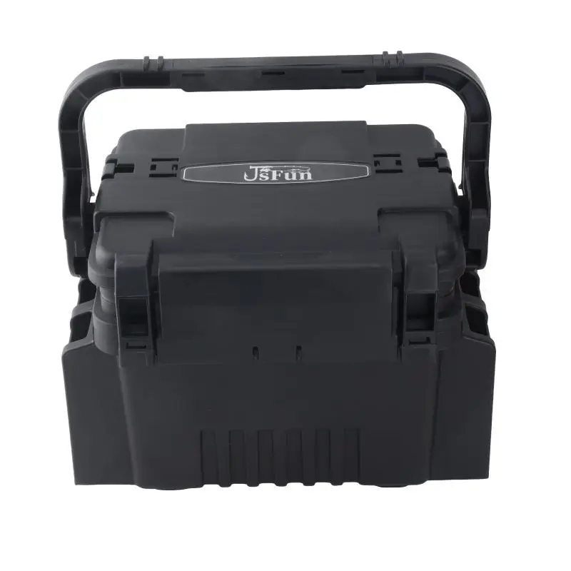 

Thick and large capacity multi-layer fishing box,suitable for sea fishing and rock fishing,with bait storage box and fishing box