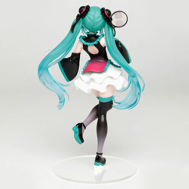 오리지널 타이토 하츠네 미쿠 애니메이션 피규어 차이나 드레스 Ver. 액션 피겨 모델 소장 장식품 모델 크리스마스 장난감 선물