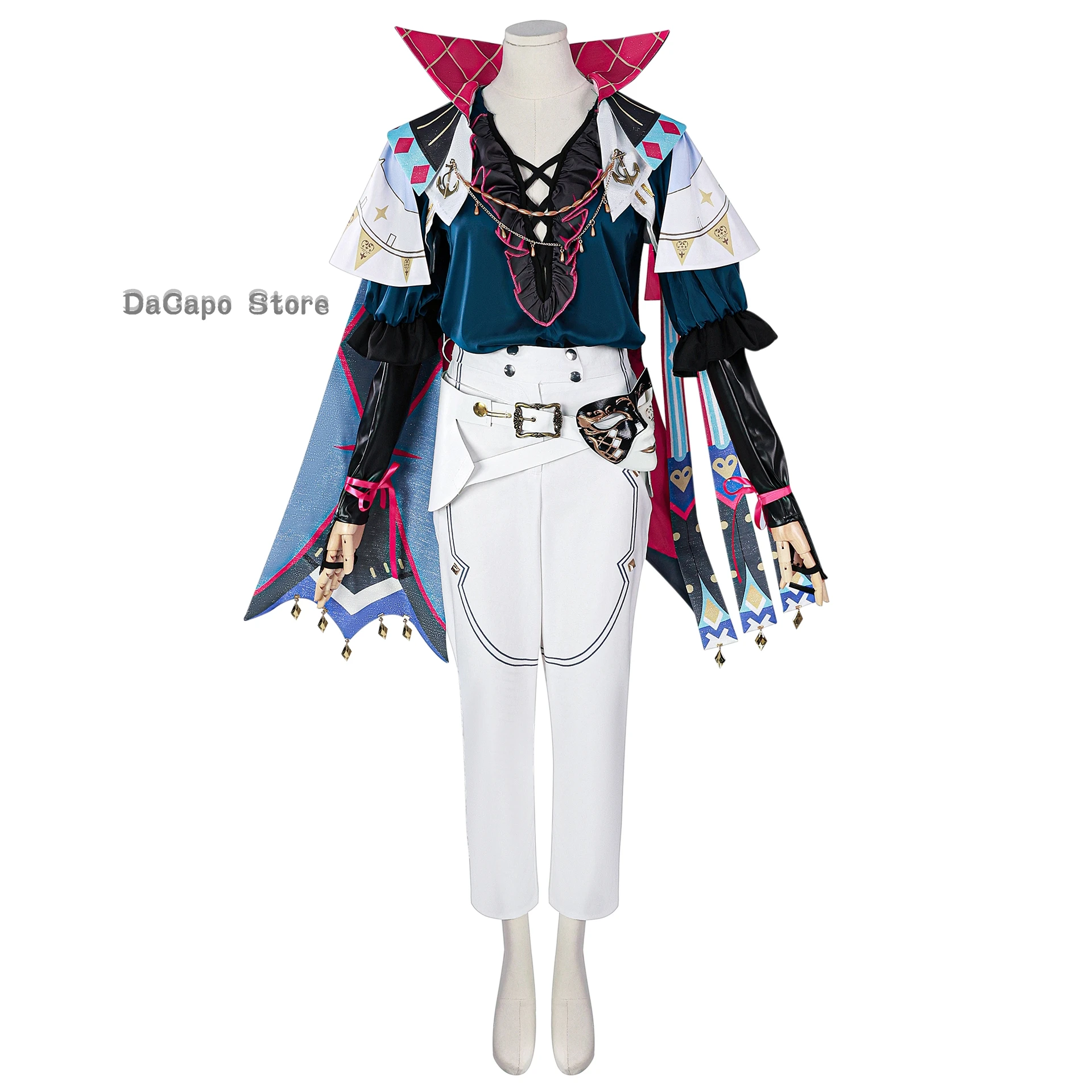 Wuwa Brant Costume Cosplay Parrucca Scarpe Onde Wuthering Anime Gioco Vestiti Uniformi da uomo Halloween Party Fancy Outfit 2025 Disfraz