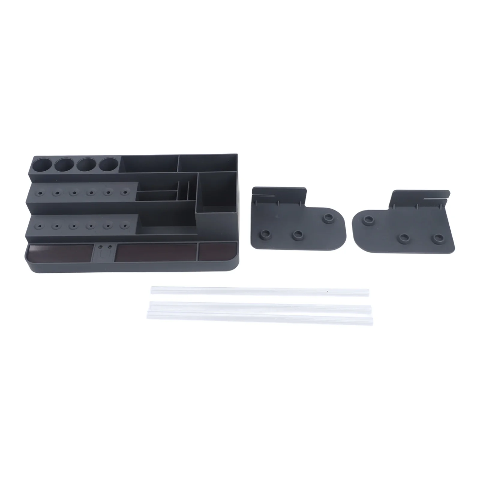 for Tool Organizer Box Featuring Adjustable Partitions to Fit Various Screwdriver Sizes and Related Hardware Items