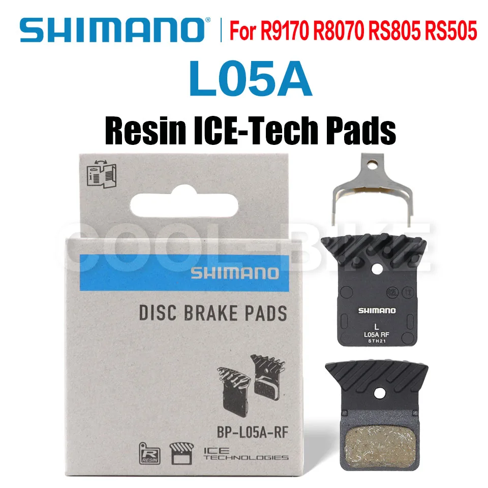 Shimano L03A L05A L04C Brake Pad DEORE SLX XT Resin Metal Pad Cooling Fin Ice Tech Mountain Road M8110 M7110 R9170 R8070 R7070