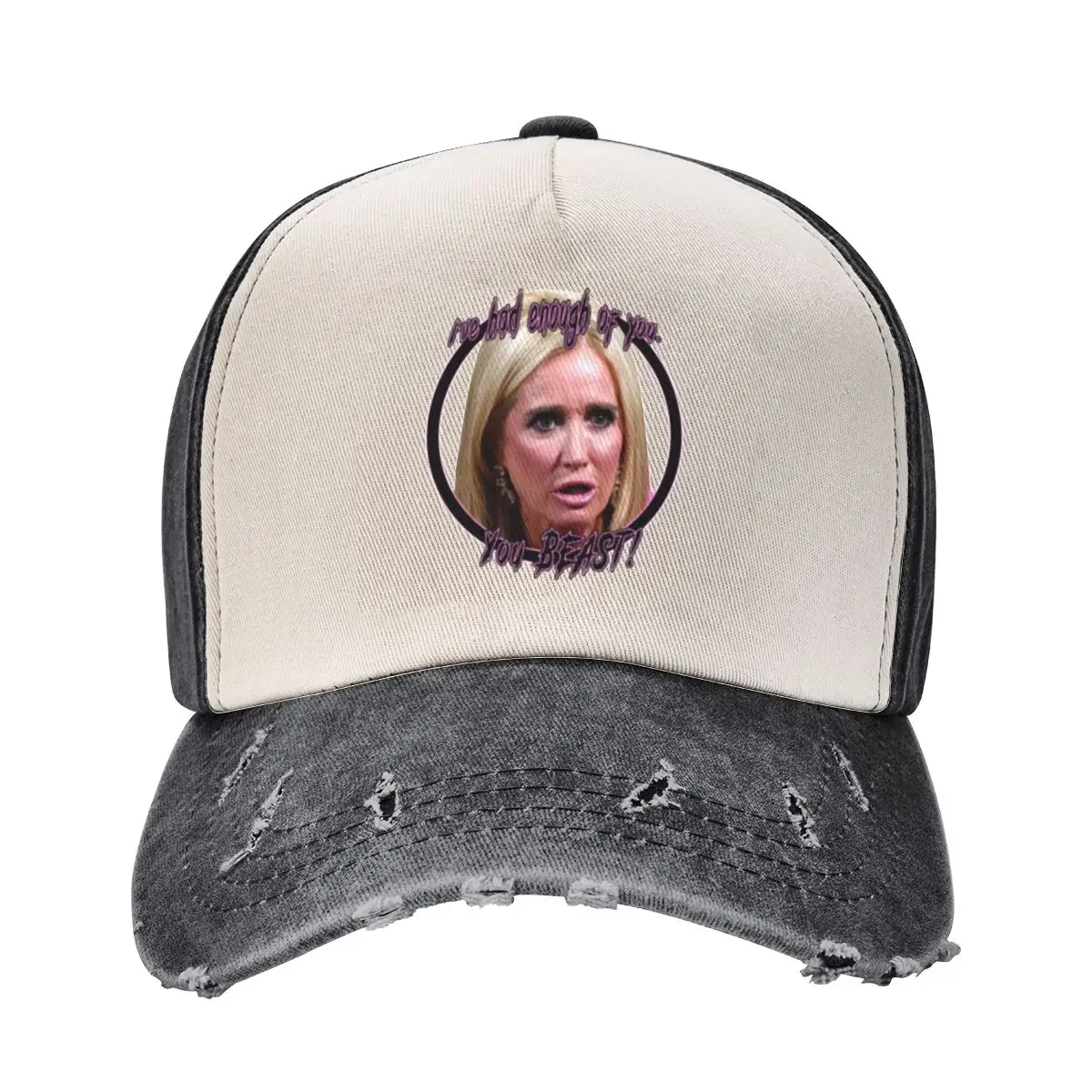 

Kim Richards - You Beast! Baseball Cap Snapback Cap Hip Hop fishing hat designer cap Women's Beach Outlet Men's