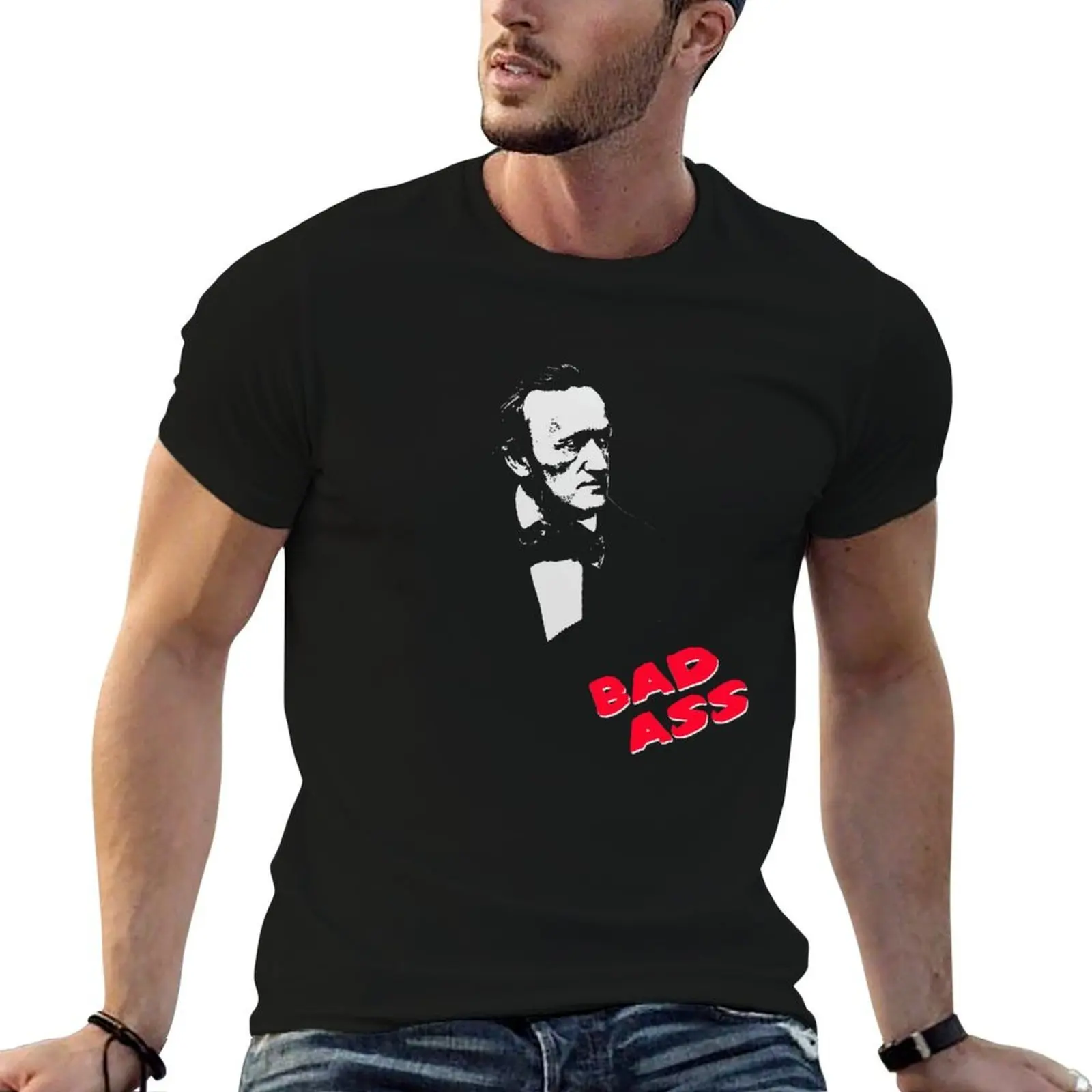 

Richard badass Wagner T-Shirt t shirt man cotton t shirts with prints T-Shirt