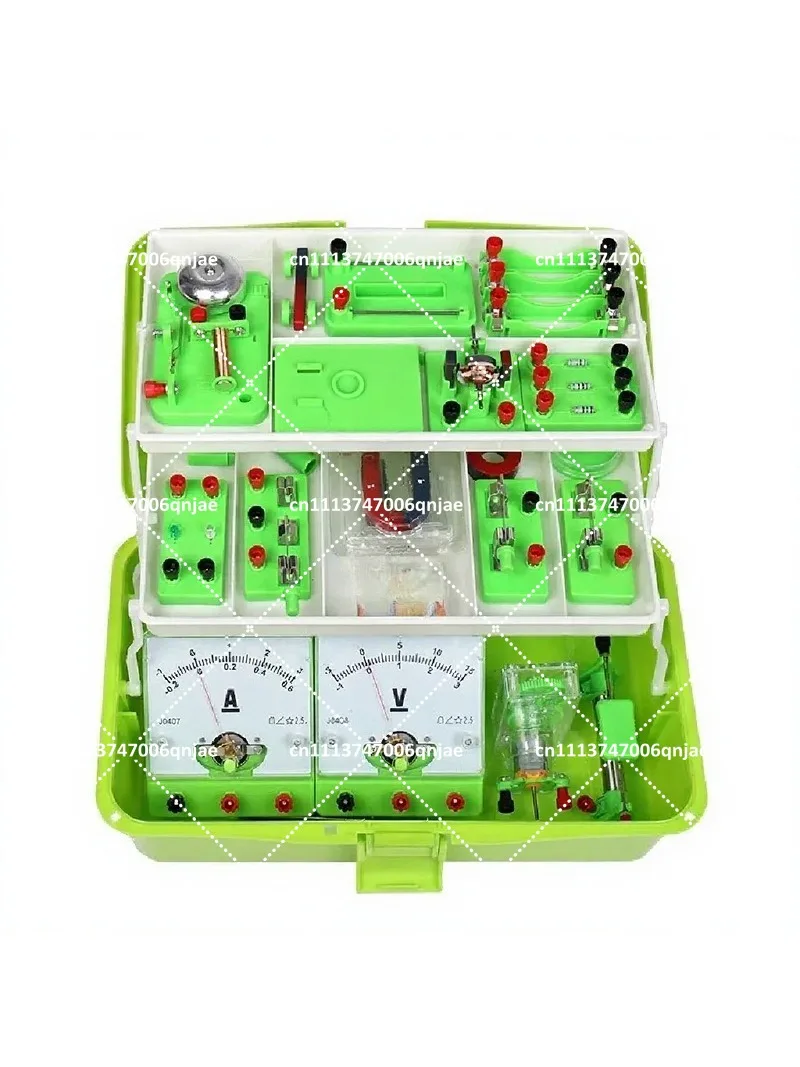 Physics Basic Electricity Discovery Circuit Magnetism Experiment Kit Science Education Toy for Middle High School Students