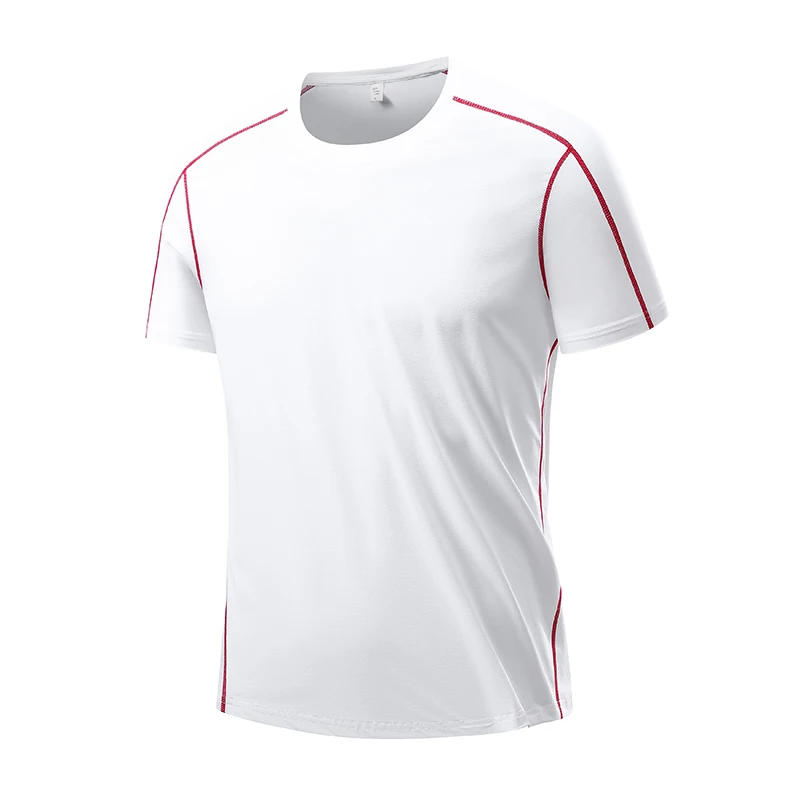 Summer Outdoor Skateboarding Casual Sweat Absorbing Quick Drying Short Sleeved T-shirt Trendy Comfortable Couple Ice Silk Tshirt