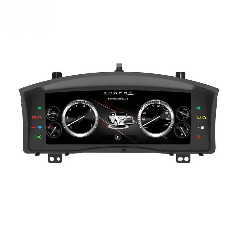 

for LX570 2007-2015 Car Dashboard LCD Instrument Display Screen Speedometer Linux Instrument Cluster