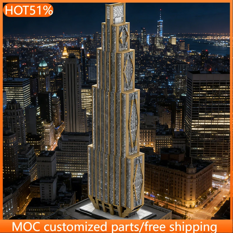 3180 قطعة من مكعبات البناء الإبداعية لتصميم نماذج مباني حديثة، لعبة تركيب للأولاد، هدية عيد ميلاد