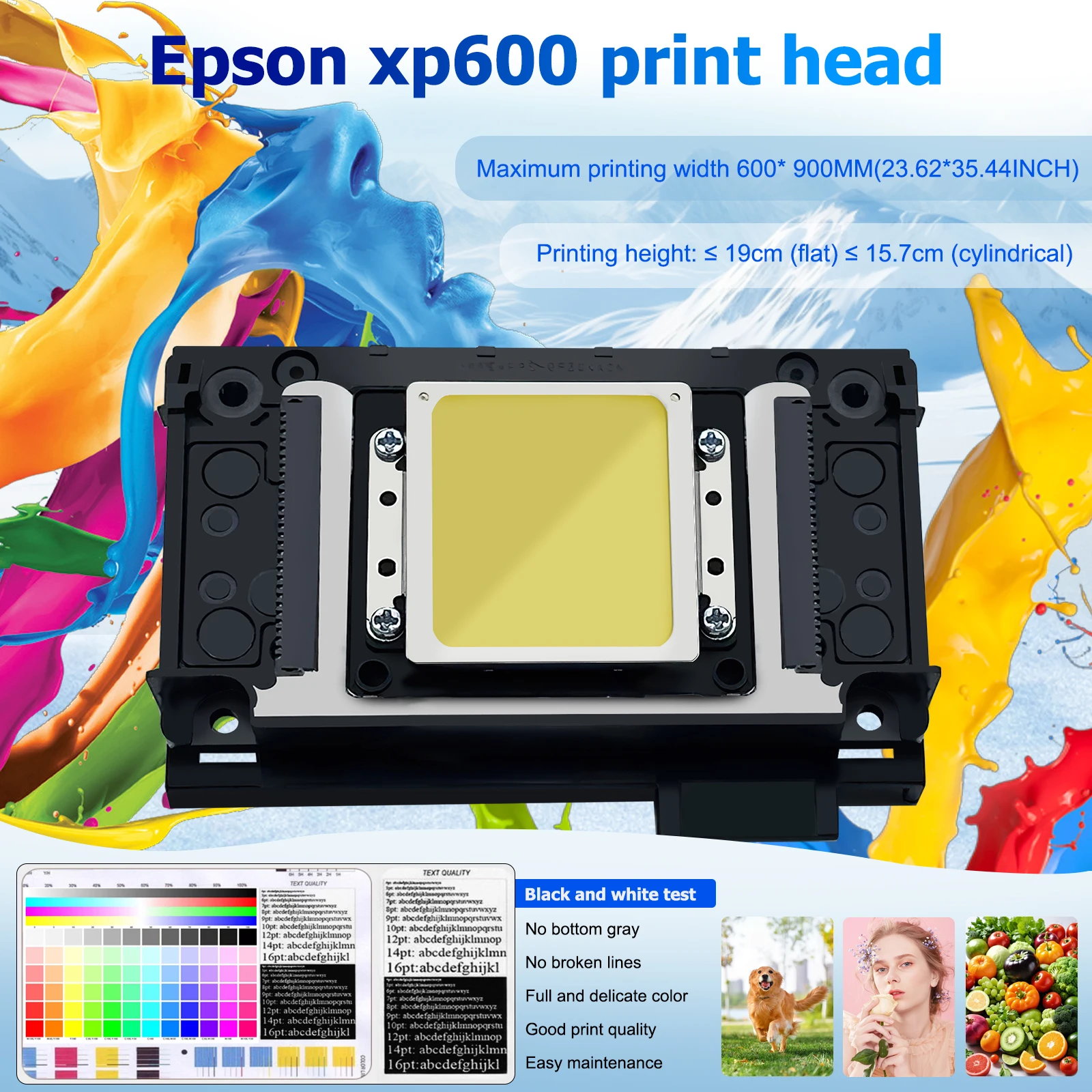 ACHI 6090 UV Printer with XP600*3 Printhead LED Flatbed Atolabelling UV Printer for Mobile Phone Case Leather Cards CD Crystal