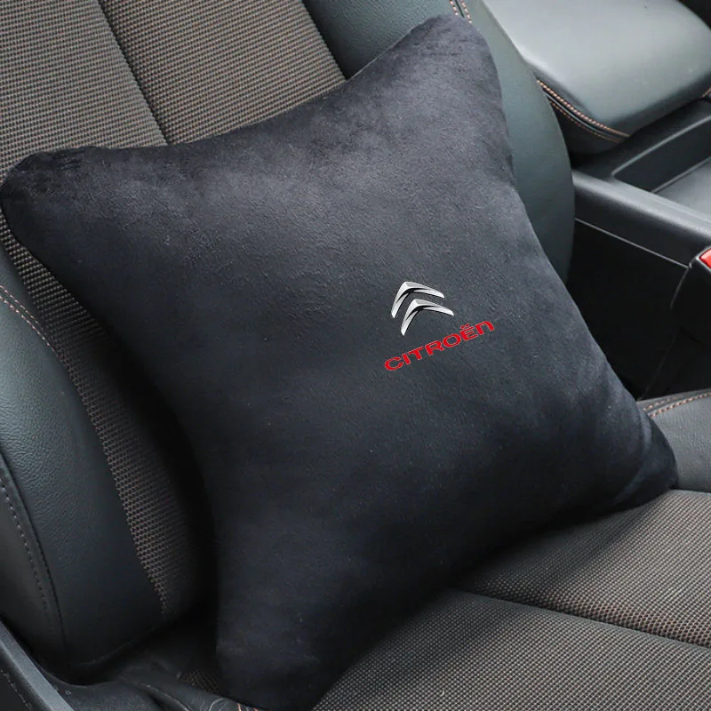 Car Neck Pillow Seat Headrest Lumbar Spine Protectio  Throw pillow for Citroen C4 C3 C5 C1 C2 Berlingo C-Elysee C4-Picasso C4-Ai