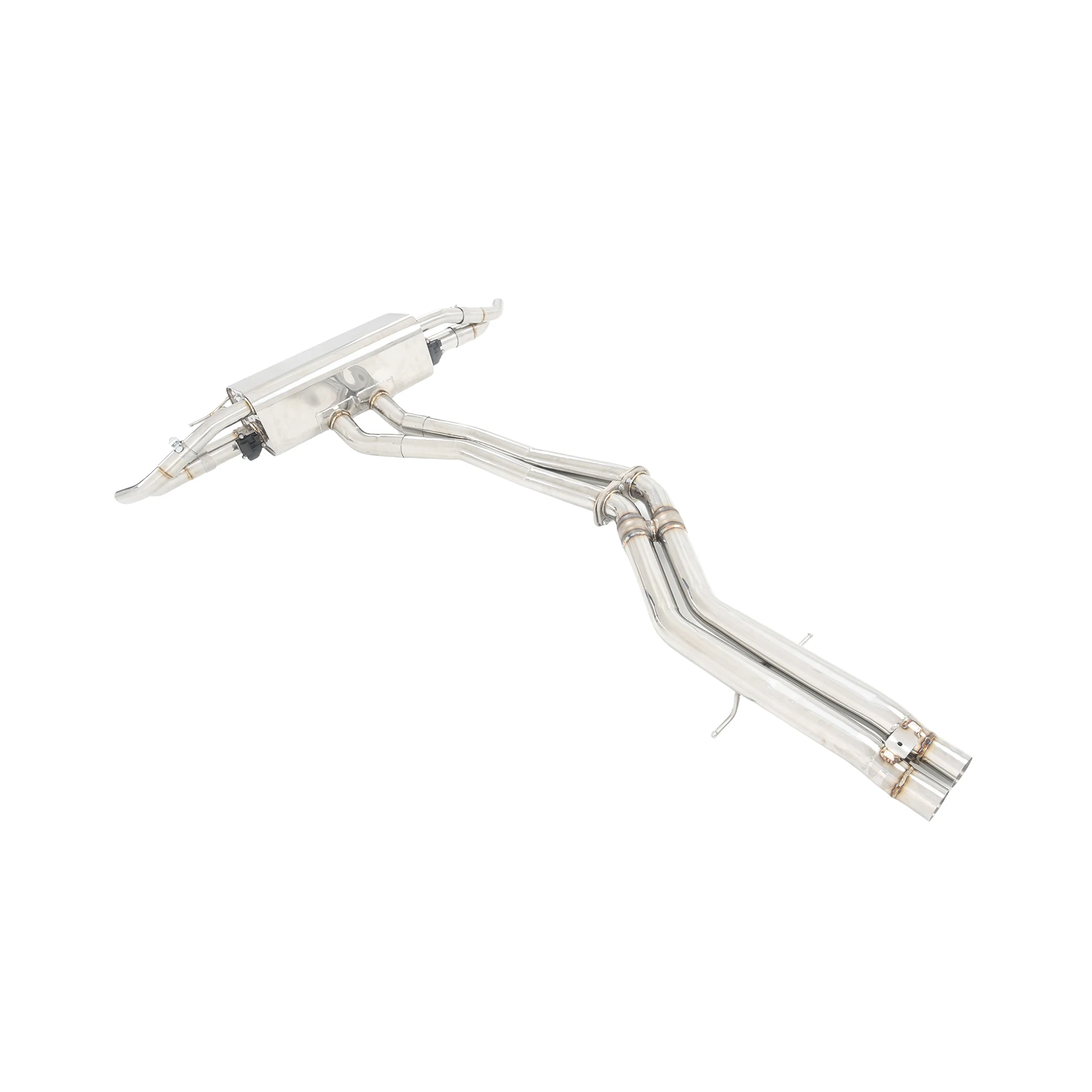YT High-Performance Stainless Steel Catback Valvetronic Exhaust System for Audi Q8 3.0T