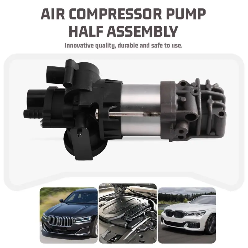 AT02-AIR COMPRESSOR PUMP HALF ASSEMBLY Kit 1 PC For BMW G11 G12 2016-2024 37206861882 AIR Dryer Pump Kit