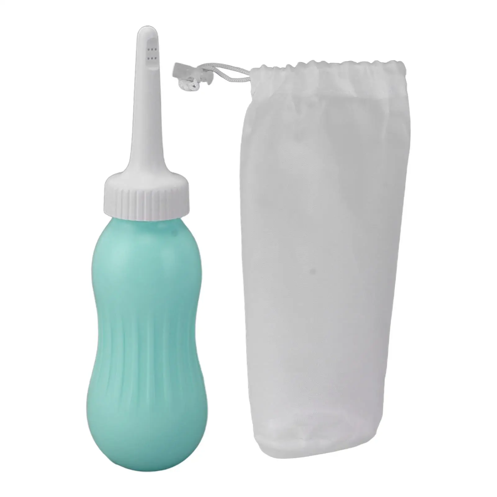 

500ml Portable Enema Douche - Handheld Silicone Bidet Sprayer for travel & for maternity Care