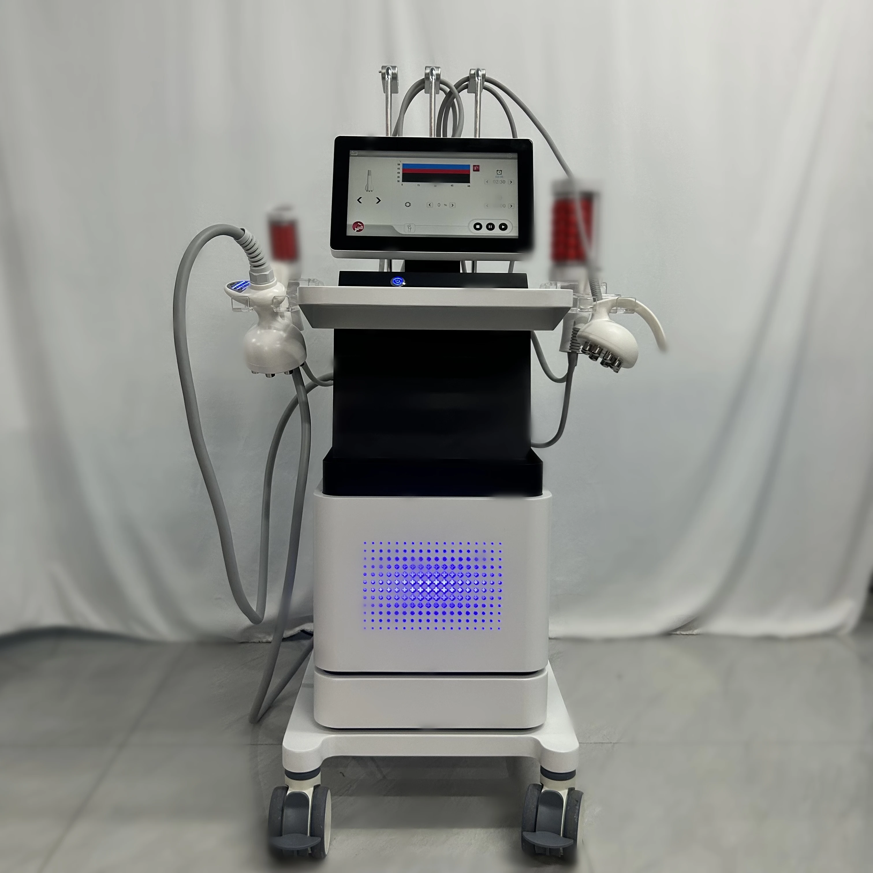 

Профессиональный 4D RF-машина для похудения тела и роликовый аппарат 2-в-1 для уменьшения целлюлита, подтяжки кожи и контроля живота