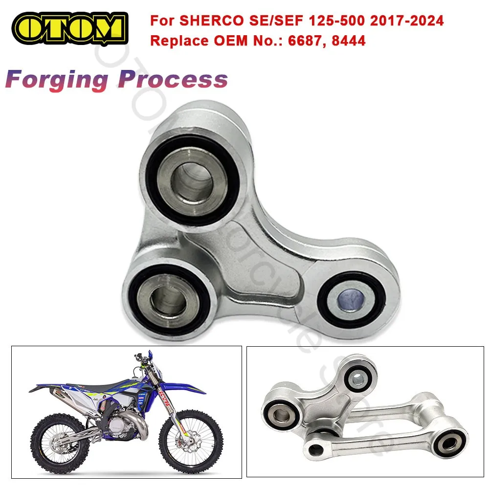 for-sherco-motorcycle-rear-shock-triangle-lever-forged-aluminum-swingarm-suspension-se-sef-125-250-300-450-500-2017-2024-bikes