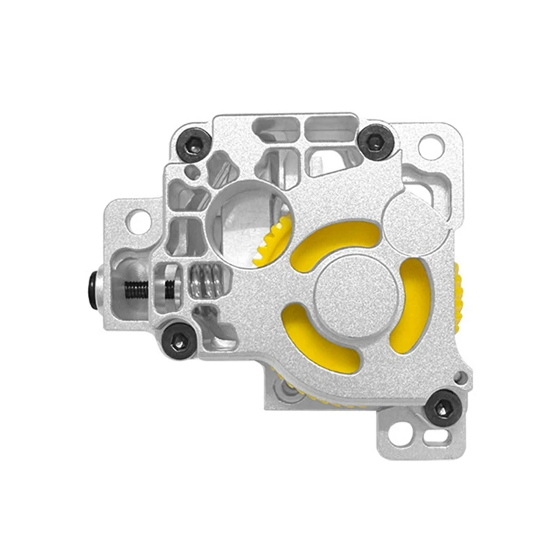 

【MARKETING】Экструдер Hotend, металлический экструдер с шестернями из закаленной стали с DLC-покрытием для деталей 3D-принтера Bambu Lab X1C/P1P/P1S, серебро