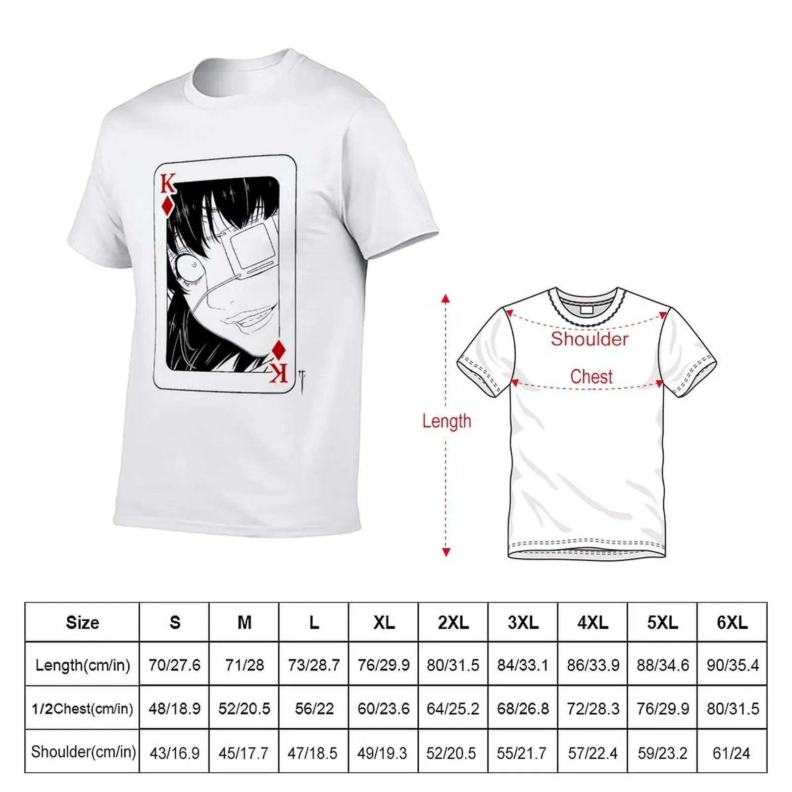 Kakegurui - Midari Ikishima T-Shirt new edition summer top customs Short sleeve tee men