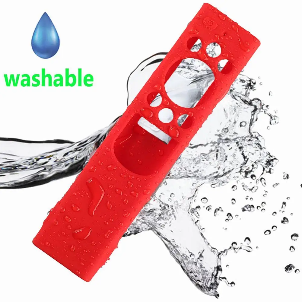 Casing Remote Control Tv Pintar Penutup Antiselip Silikon Kompatibel untuk 2022 Remote Control Surya Tm2280eobn59