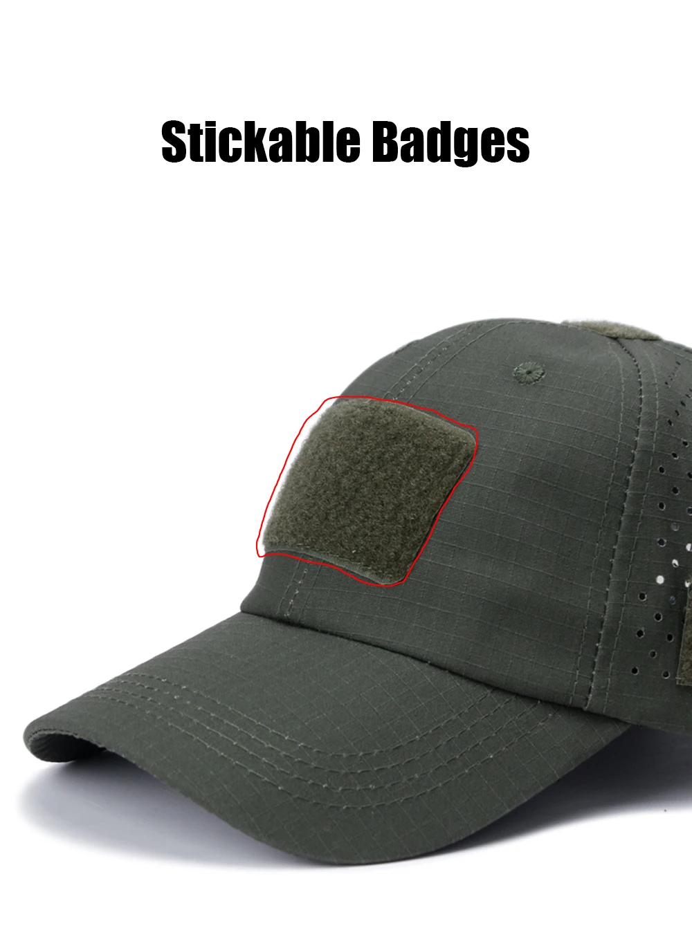 1/2 stücke Neue Männer Camouflage Baseball Kappe Atmungsaktive Sonnencreme Hut Outdoor Sport Jagd Wandern Camping Strand Angeln Sonnenhut – Detail 8