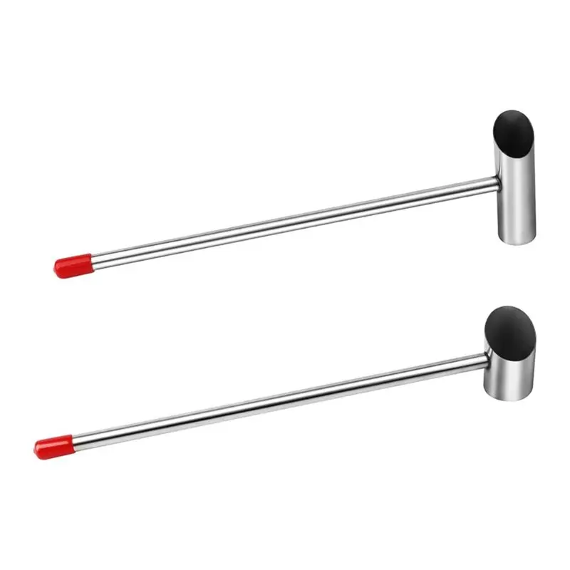 ABLN-For Cotton Candy Maker Replacement Parts- Long Handle Marshmallow Machine Spoons In Small& Large Stainless Steel Sugar Scoo