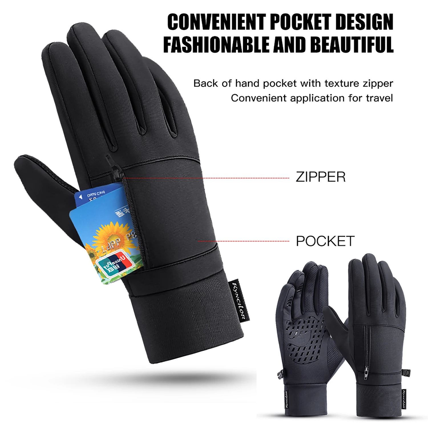 

NEW Winter Men Women PU Leather Cycling Glove Waterproof Resistant Bike Gloves Non-Slip Motorcycle Gloves Guantes Mtb Enduro