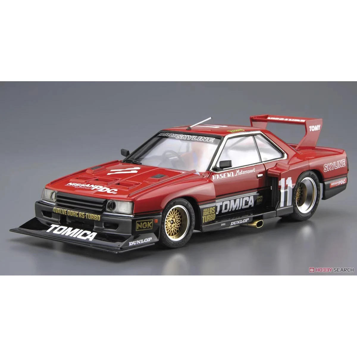 Static assembly car model Aoshima-06952 1/24 KDR30 Skyline SuperSilhouette model kit