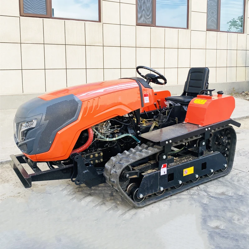 

Customized 60 HP Crawler Tractor, Multifunctional Cultivator, High-Power Plowing Machine, Agricultural Rotary Tiller
