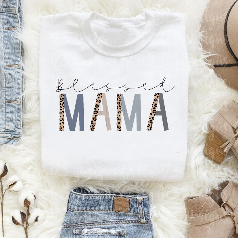 2023 Women Tshirt Pink Graphic Super Mama Cute Mom of Girls Clothes Lady Tops Clothing Tees Print Female T Shirt T-Shirt Femme