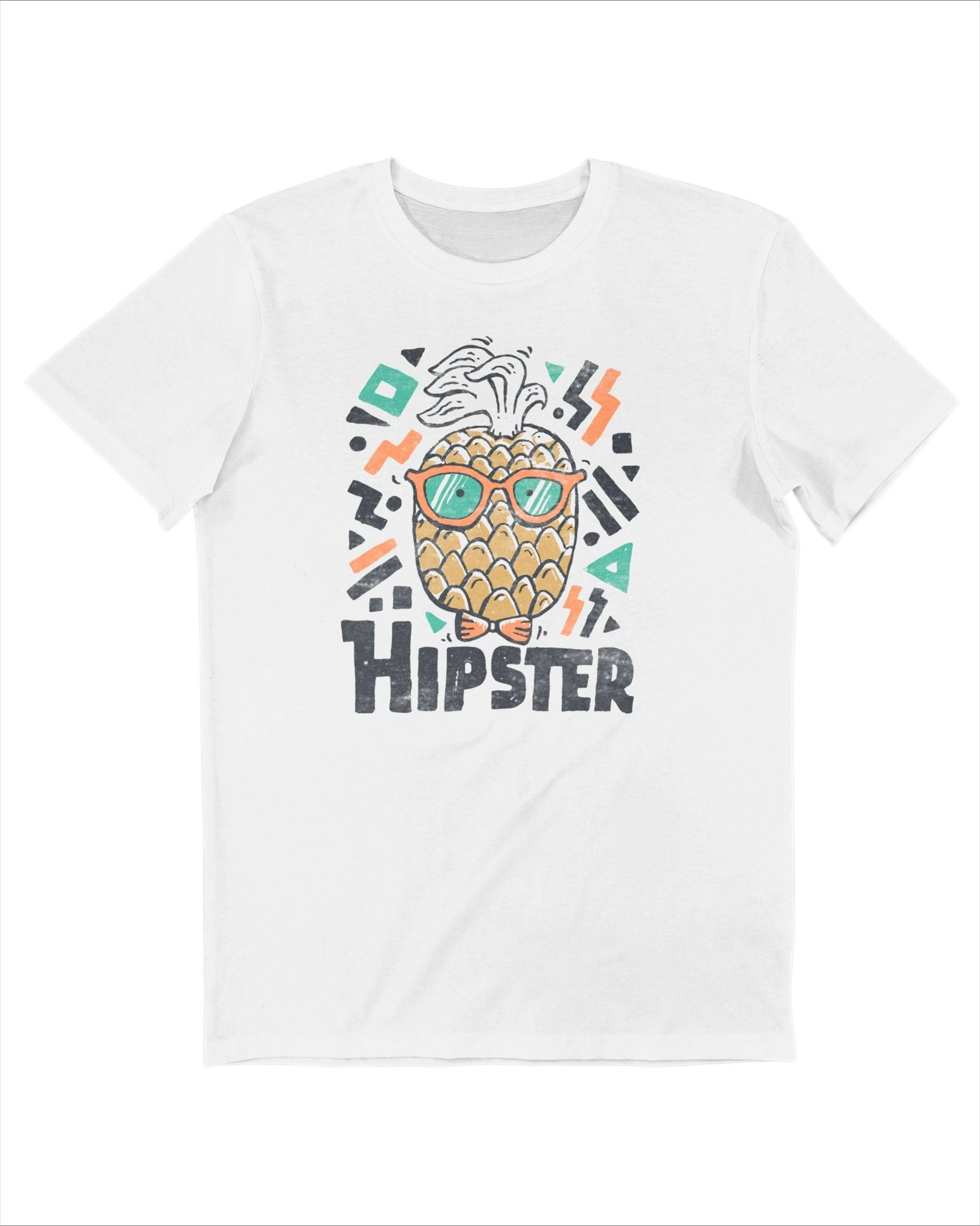 

Ananas Hipster Graphic Printing Summer Luxury Brand Cotton Men's and Women's T-Shirts Short Sleeves Street Fashion Trend