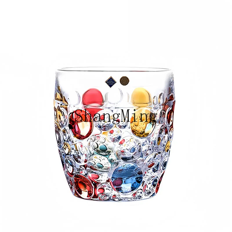 

DSA crystal glass gold-painted whiskey cup foreign wine cup wine utensils set