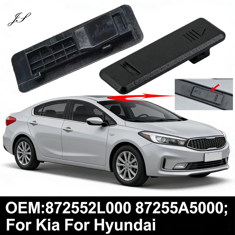 4PC Car Roof Bar Cover Replacement Rail Trim Rack Lid Cap 872552L000 For Kia Ceed 2006-2012 Hyundai i30 2007-2012 OEM 87255A5000
