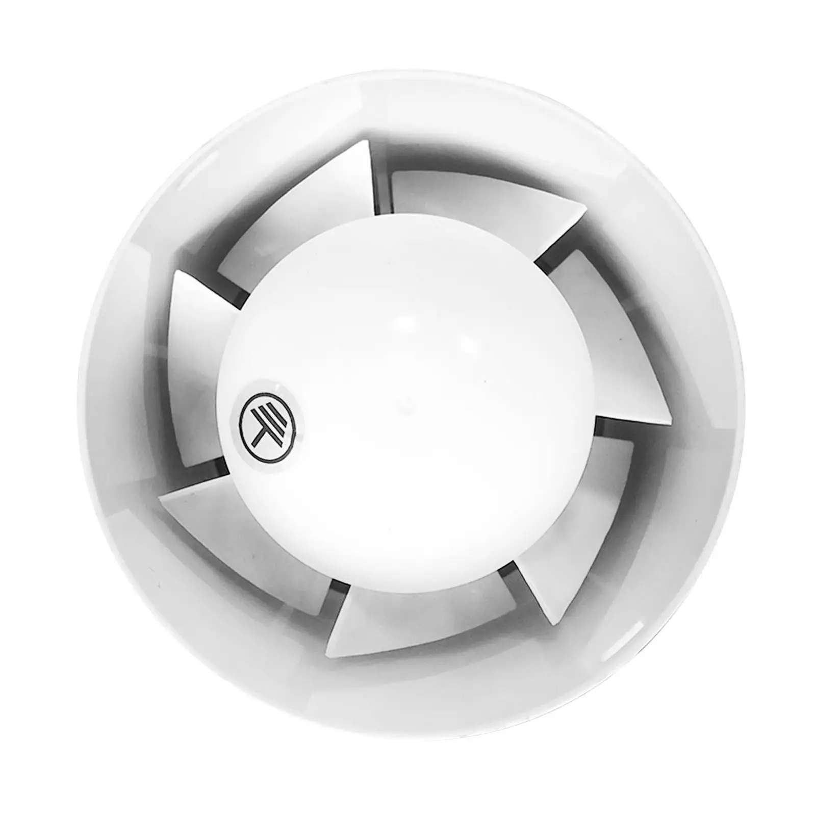 พัดลมระบายความร้อนติดผนังความเร็วสูงกลมเงียบกันน้ำพัดลมสำหรับห้องน้ำห้องซักรีดห้องครัวห้องใต้หลังคาห้องน้ำ