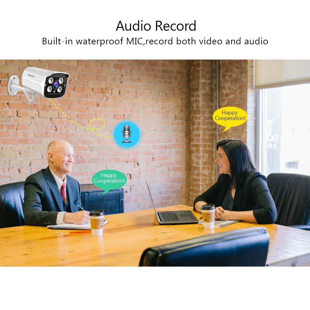 LOOSAFE 24CH H.265X Sistema di telecamere di sicurezza per visione notturna Poe Rilevamento movimento Avviso Telecamera IP 5mp Kit remoto per telefono e PC gratuito per esterni