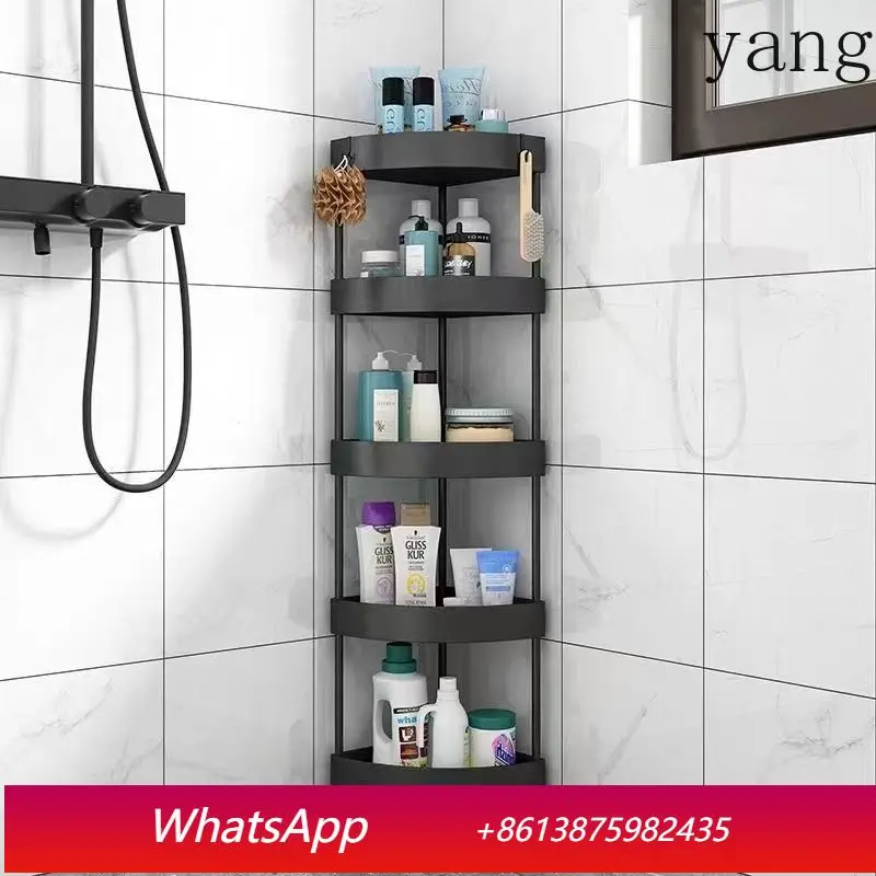

LTT floor-to-ceiling household toilet bathroom crevice thickened multi-layer kitchen storage rack