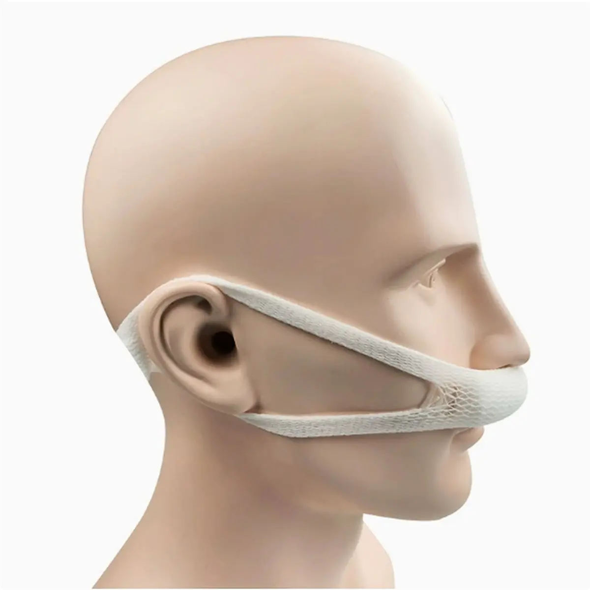 10pcs External Nasal Bandage Stretchable Nose Surgery Elastic Bandage with Mesh Lugs Nose Elastic Bandage Accessories
